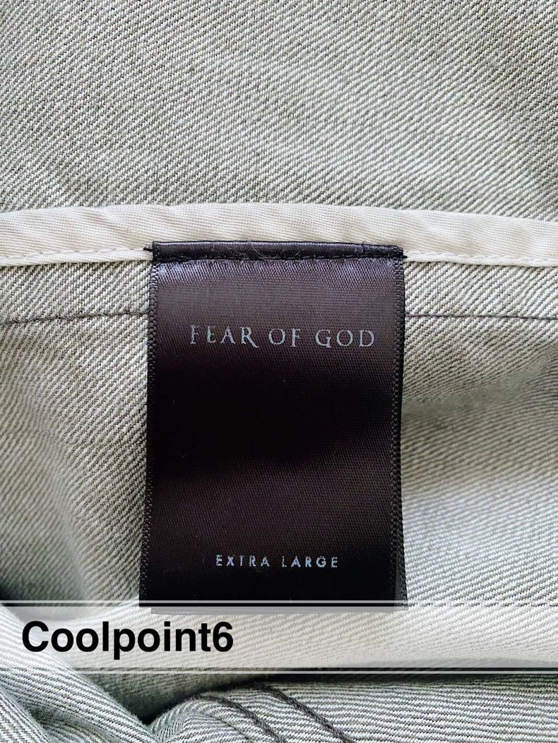 Fear of God Fear of God Co-branded limited edition denim jacket Size US XL / EU 56 / 4 - 6 Thumbnail