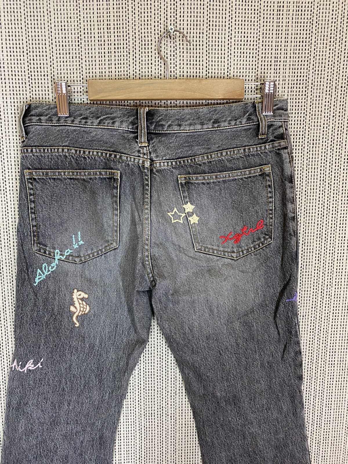 Japanese Brand × Xlarge ‼️JAPANASE BRAND XGIRL FLARED DENIM‼️ Size US 32 / EU 48 - 10 Thumbnail