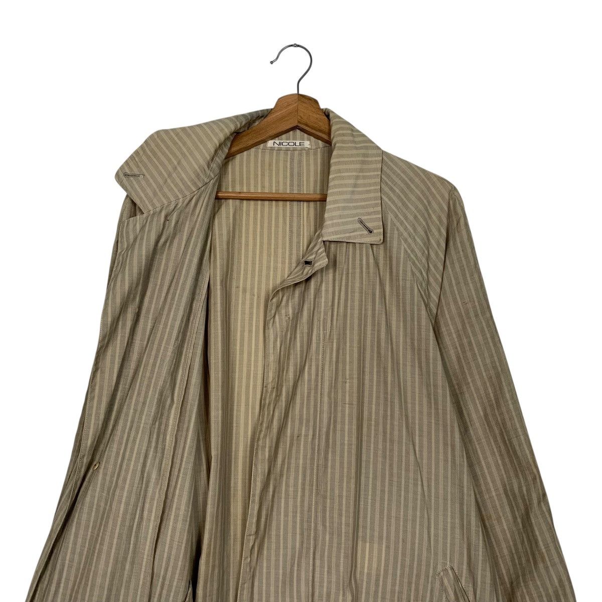 Japanese Brand Vintage Nicole Monsieur By Yukio Kobayashi Trenchcoat Size US M / EU 48-50 / 2 - 11 Thumbnail