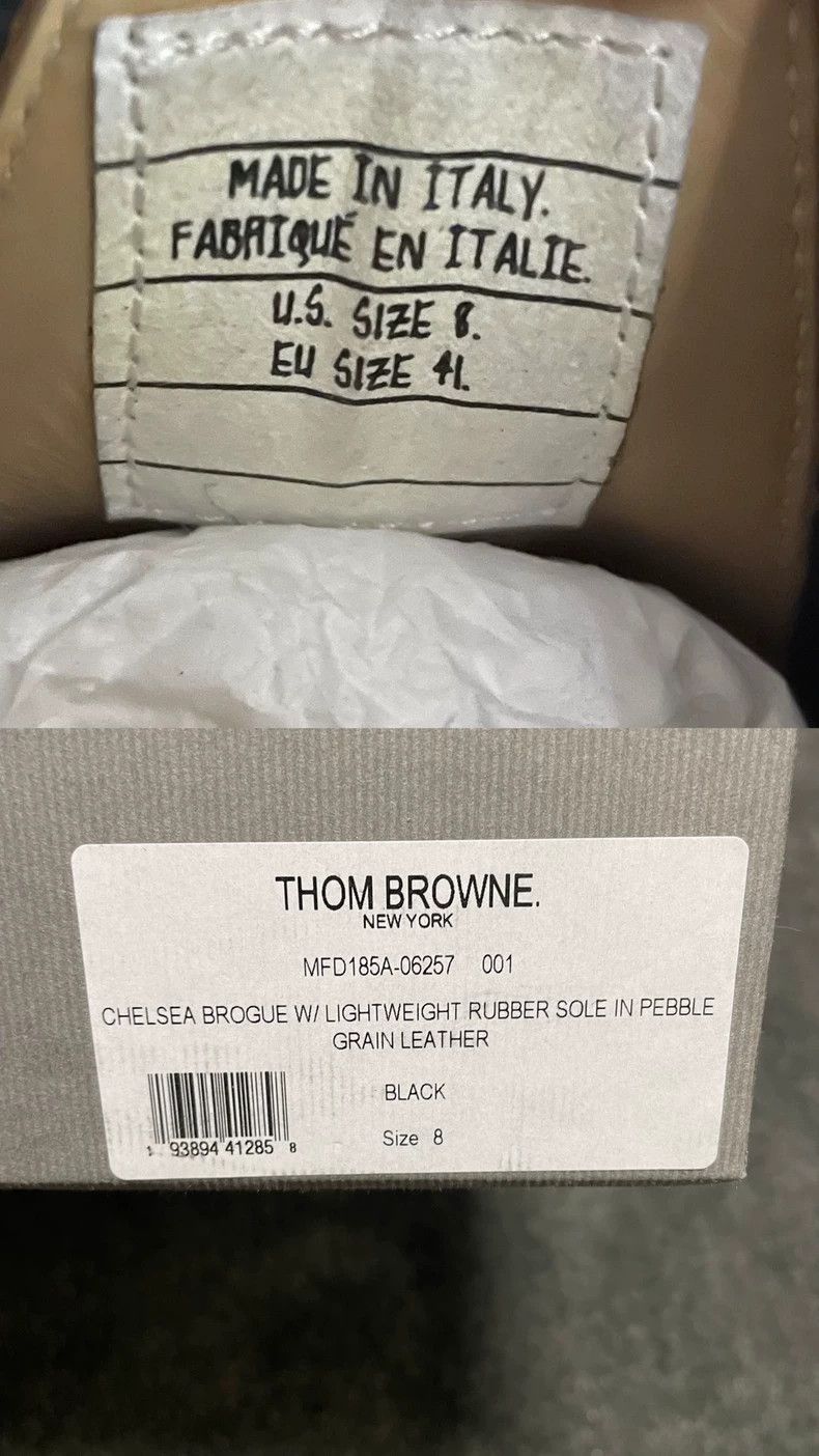 Thom Browne Thom Browne Carve a foot and put on leather shoes Size US 8 / EU 41 - 2 Thumbnail