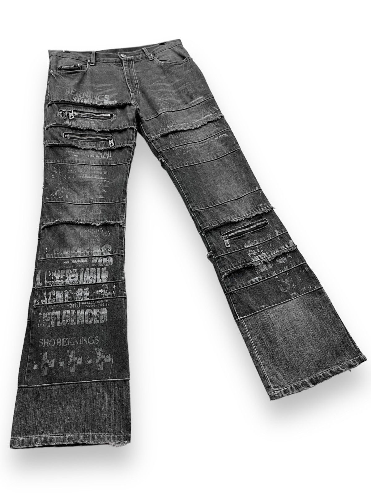 STUDIOUS × Seditionaries × Vintage 🔥BERNINGSSHO Seditionaries FLARE Hysteric Hagi Patchwork Size US 31 - 6 Thumbnail