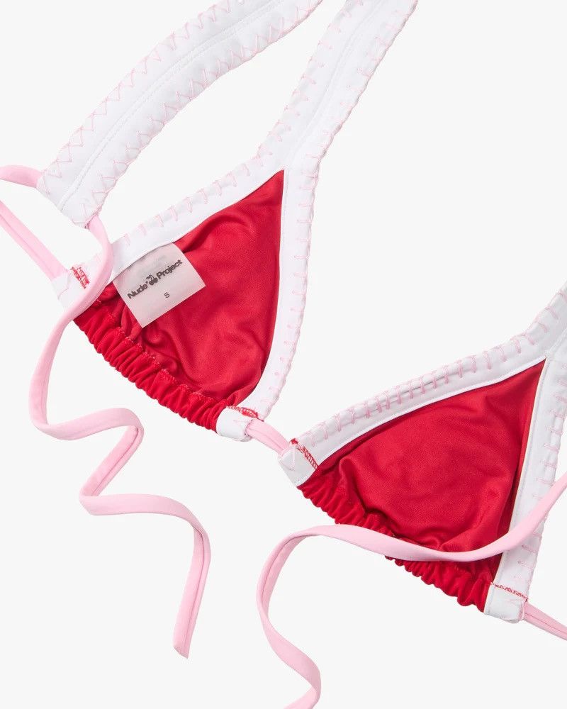 Other Nude Project Coralite Bikini Top Red Size XS / US 0-2 / IT 36-38 - 9 Thumbnail