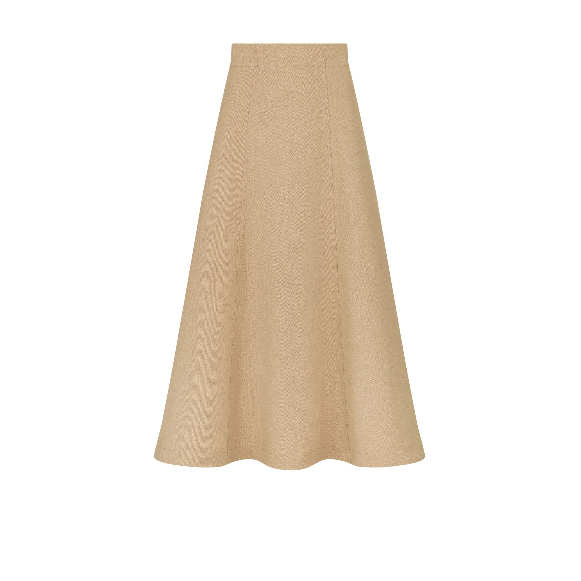 image of Dior O1Bcso1Str0524 Skirt In Brown, Women's (Size 38)