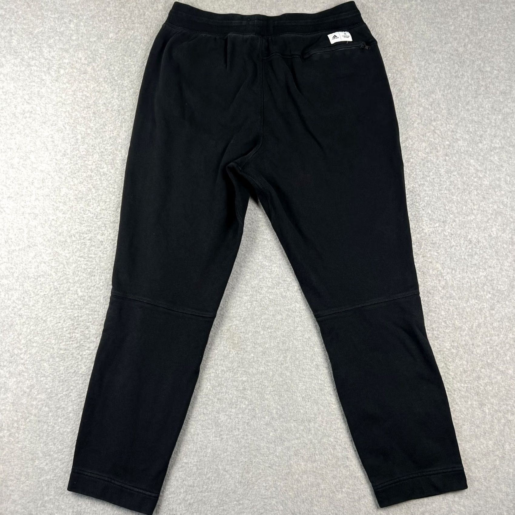 Reigning Champ Adidas Reigning Champ Sweatpants Drawstring Large Mens Black Cotton S Pants Size US 33 - 2 Thumbnail