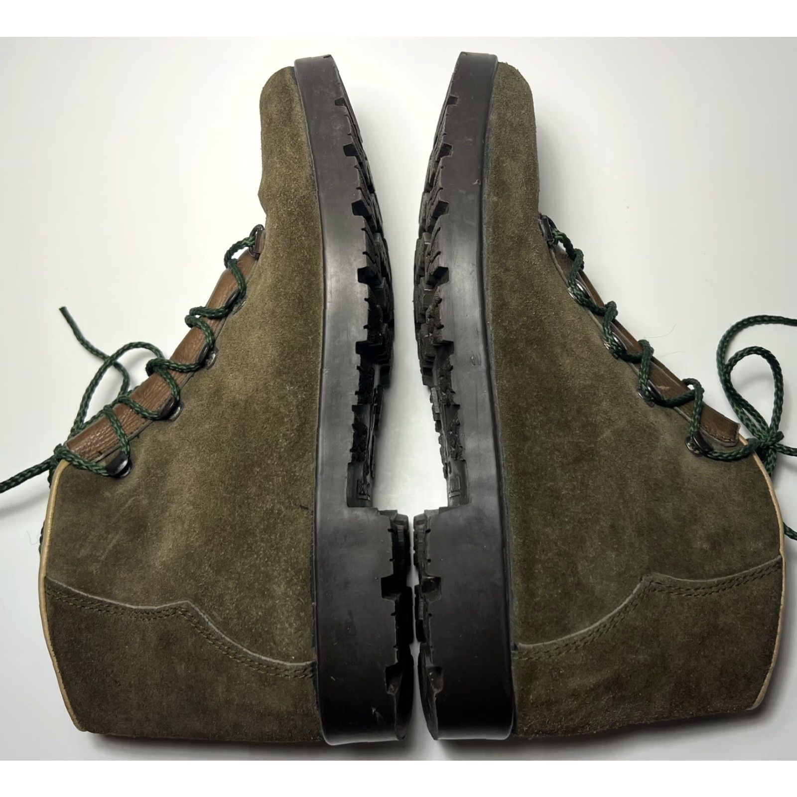 Red Wing Red Wing Mountaineering Suede Hiking Boots Vendramini Italy Soles 6.5 Women 7.5 Boots Brown Suede Hiking, Trail Italy Mens Womens 6.5 7.5 Size US 8 / IT 38 - 2 Thumbnail