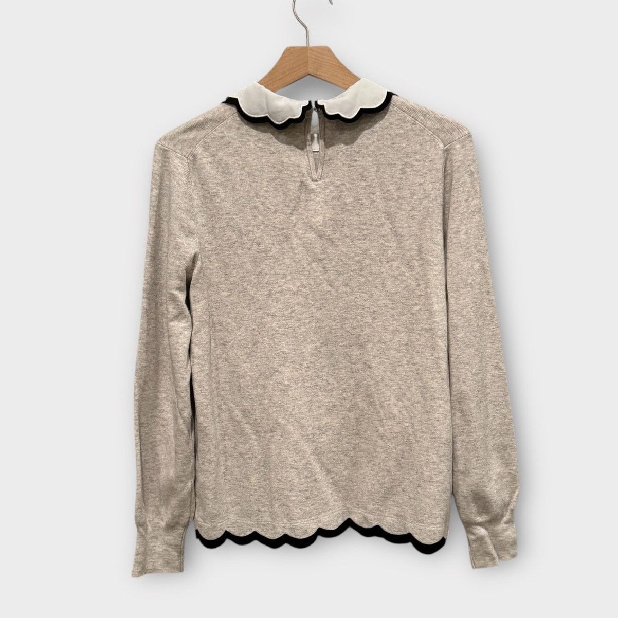 Ted Baker Ted Baker London Lheo Scallop Detail Layered Sweater Size 3 Size M / US 6-8 / IT 42-44 - 2 Thumbnail