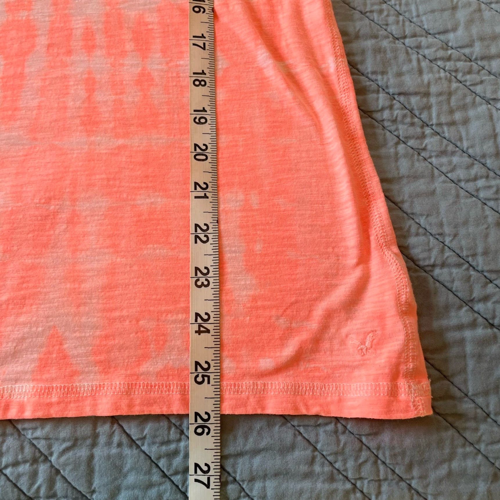 American Eagle Outfitters VINTAGE American Eagle Outfitters Tank Top Women’s Large Orange Tie Dye Racerback Festival Bohemian Beach Hippie Sleeveless Shirt Size L / US 10 / IT 46 - 8 Thumbnail