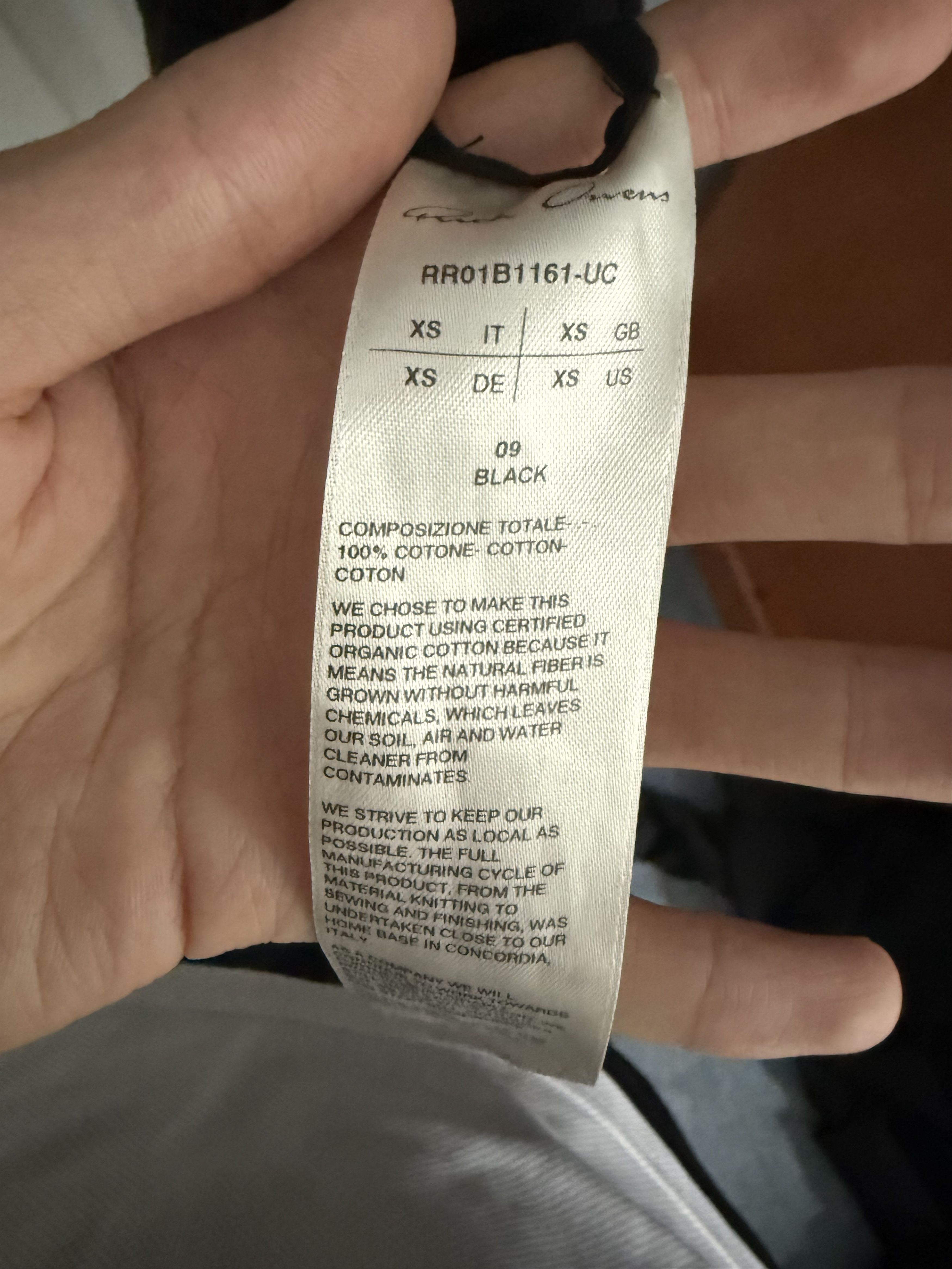 Rick Owens Rick Owens SS22 Fogachine Fog Tank Size US XS / EU 42 / 0 - 3 Thumbnail