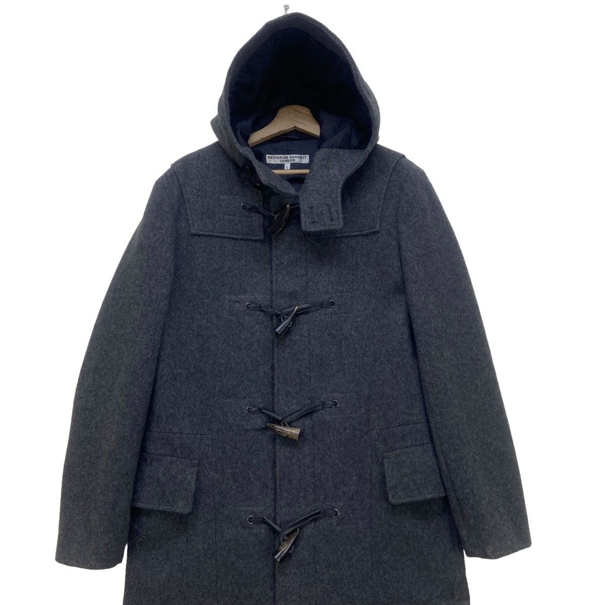 Katharine Hamnett London Katharine Hamnett London Wool Duffle Coat Size US S / EU 44-46 / 1 - 2 Thumbnail