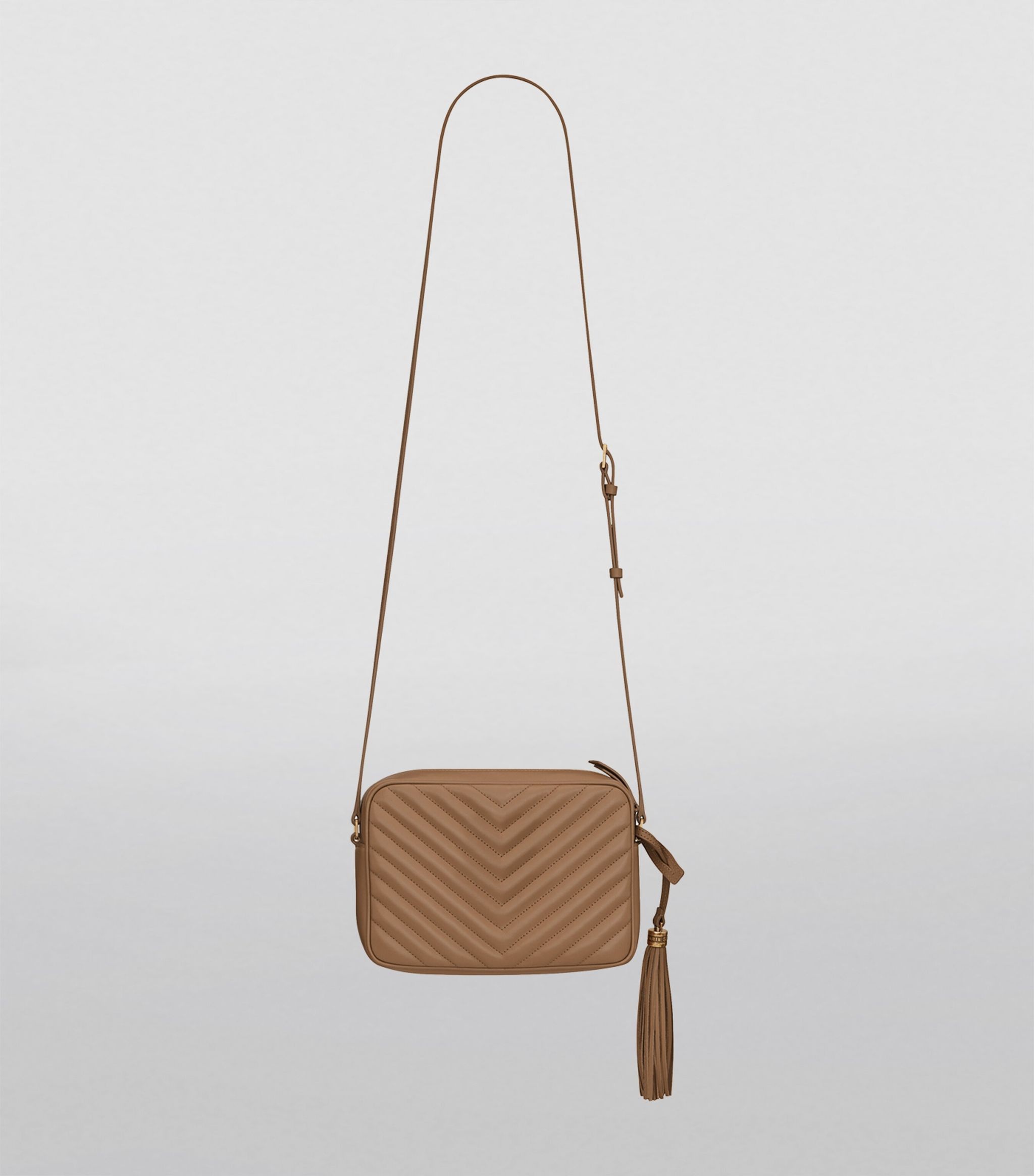 Saint Laurent Paris o1s1wg111024 Size: OS / Lou Camera Leather Bag in Beige Size ONE SIZE - 2 Thumbnail