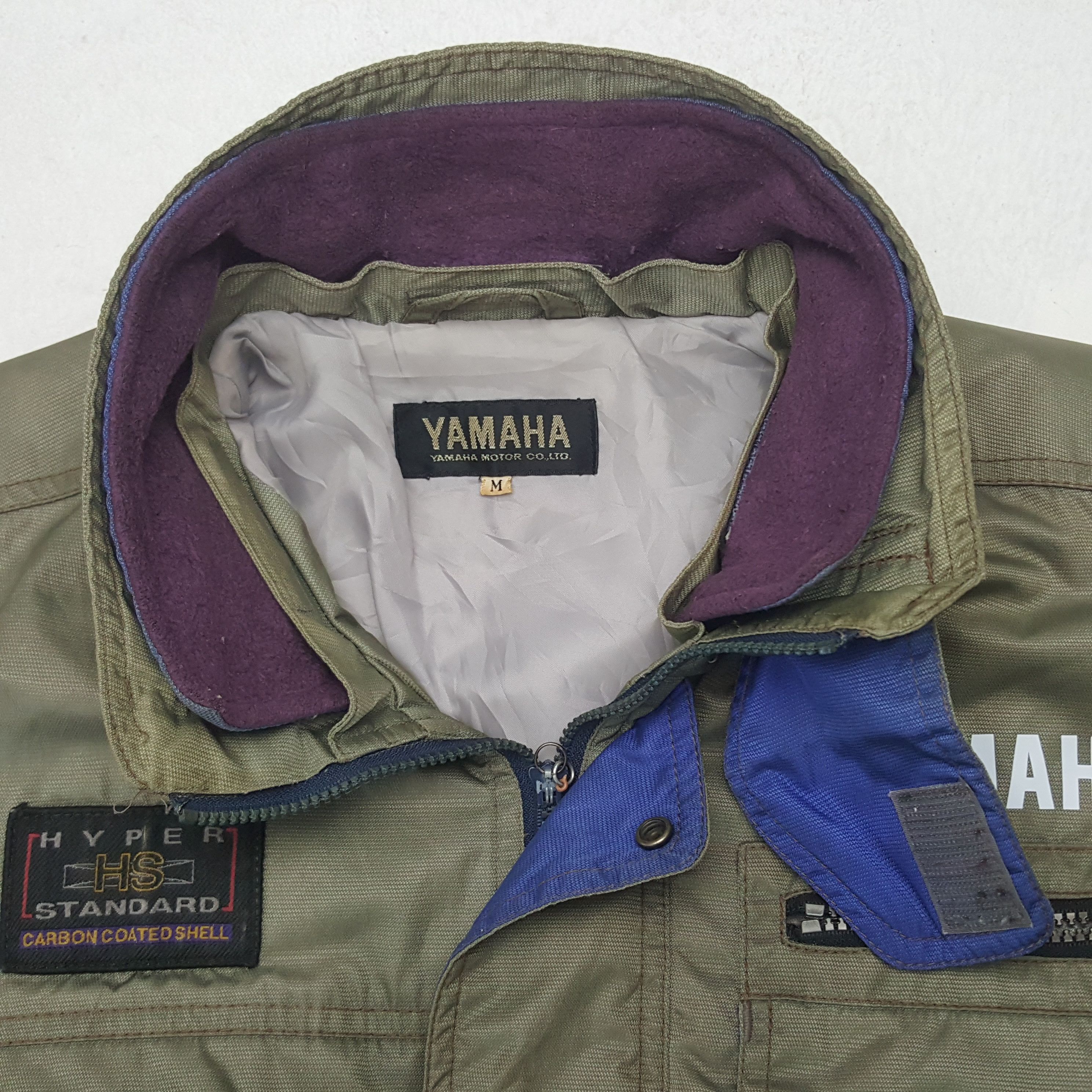 Japanese Brand × Vintage × Yamaha Vinatge Yamaha Racing Custom Logo Sport Bomber Jacket Size US L / EU 52-54 / 3 - 5 Thumbnail