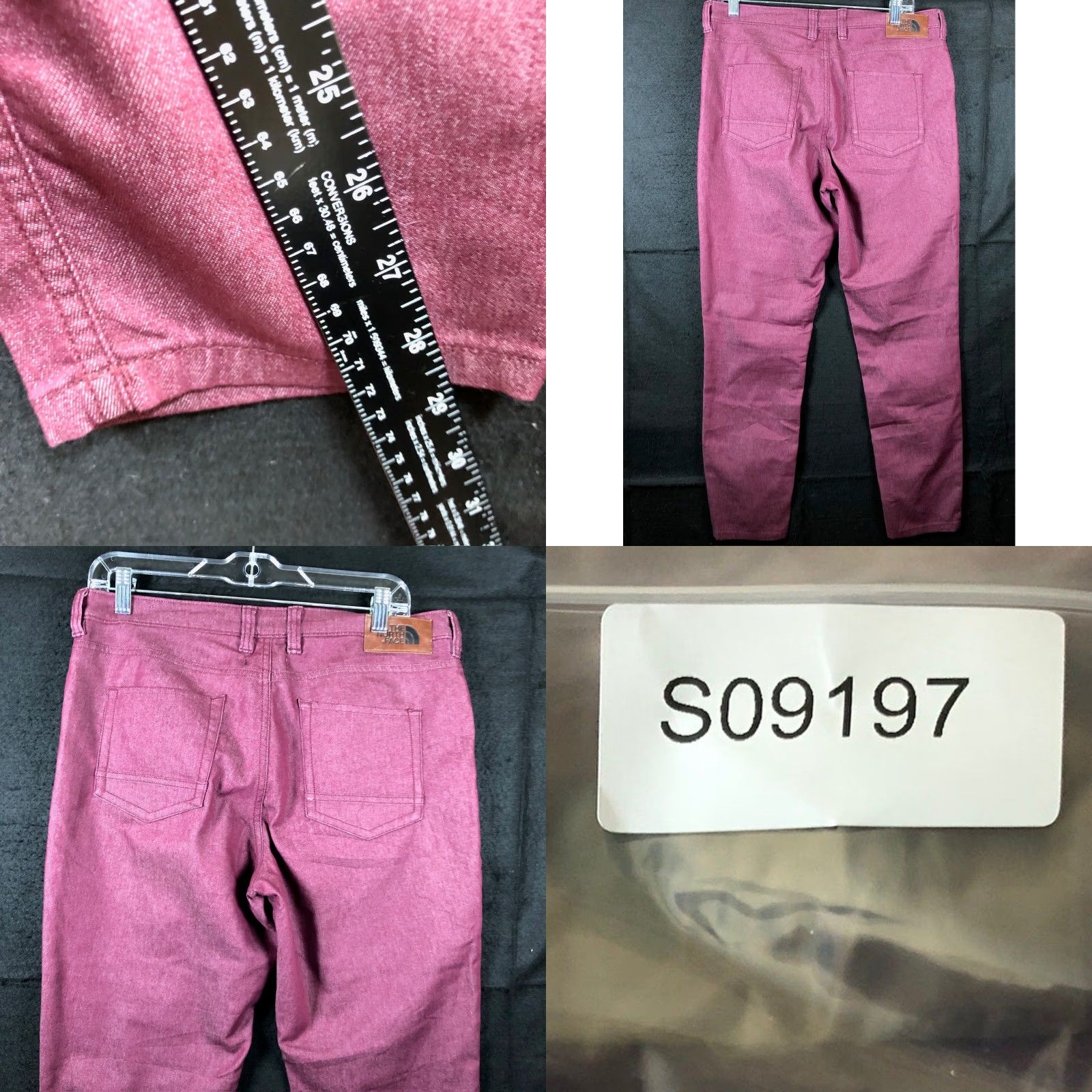 The North Face The North Face Womens Pants Plum Purple High Rise Slim Stretch 12 Size 34" / US 12 / IT 48 - 8 Thumbnail