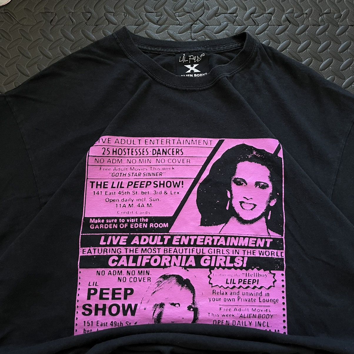 Lil Peep t shirt lil peep x alien body y2k Size US XL / EU 56 / 4 - 3 Thumbnail