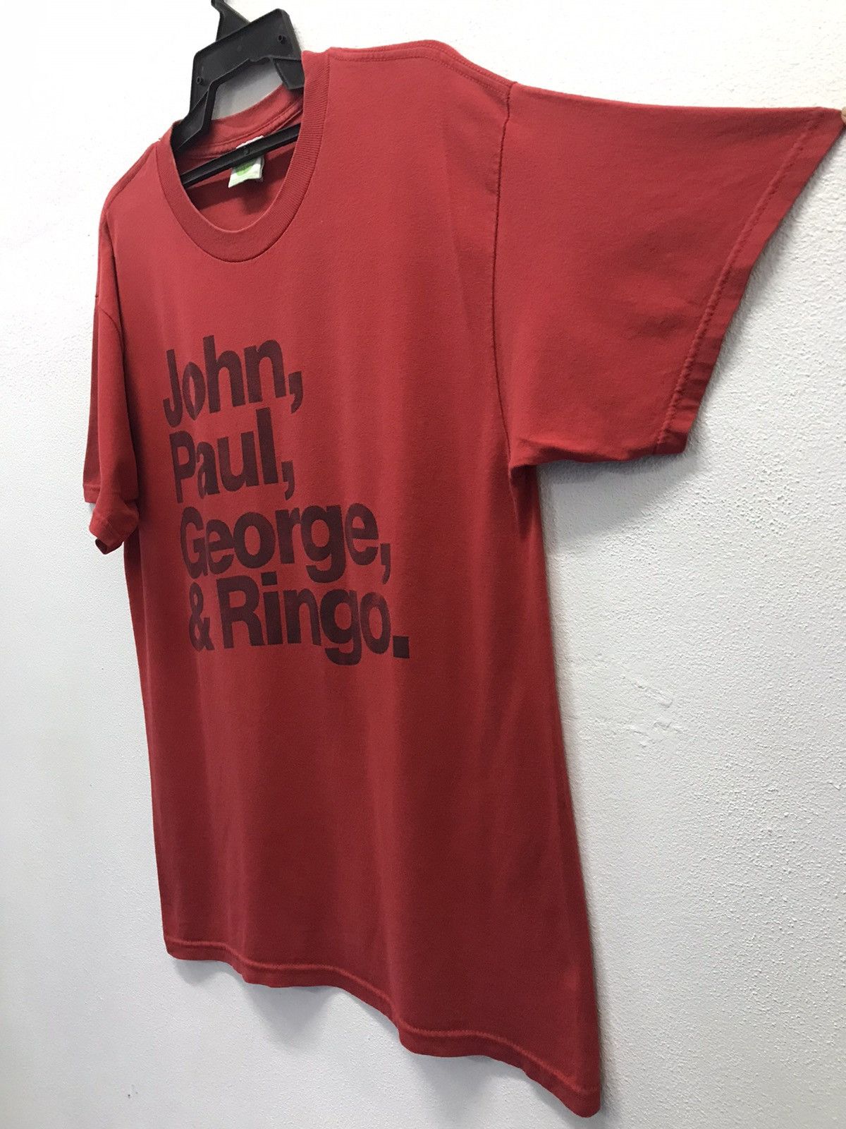 Band Tees × Vintage Vintage The Beatles John,Paul,George,&Ringo Shirt Size US L / EU 52-54 / 3 - 4 Thumbnail
