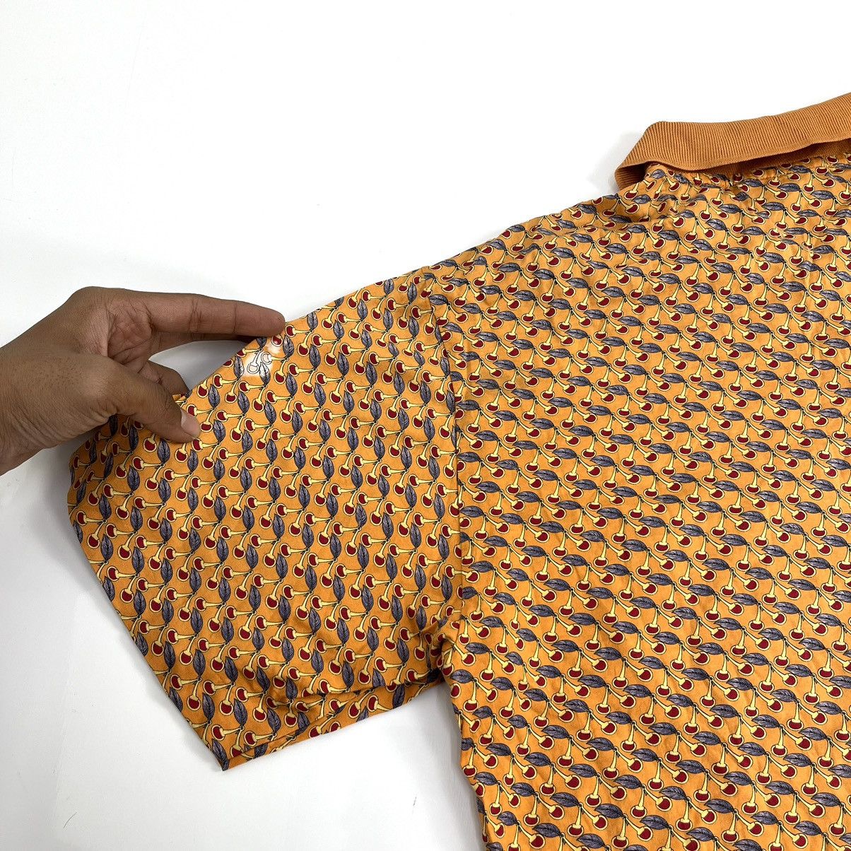 Celine × Vintage Vintage Celine Paris Homme Monogram Full Print Polo Shirt Size US M / EU 48-50 / 2 - 12 Thumbnail