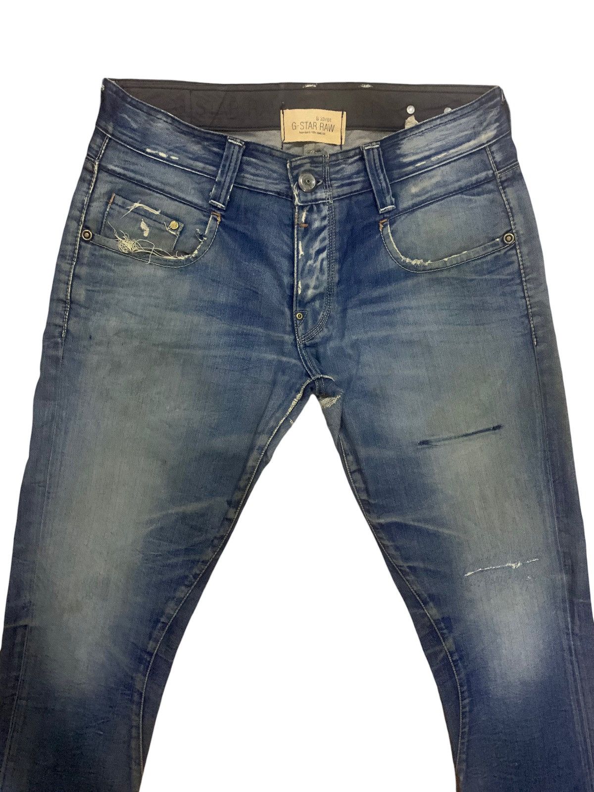 G-Star × If Six Was Nine Vintage G Star Raw ButtonFly Hype Jeans Size US 34 / EU 50 - 4 Thumbnail