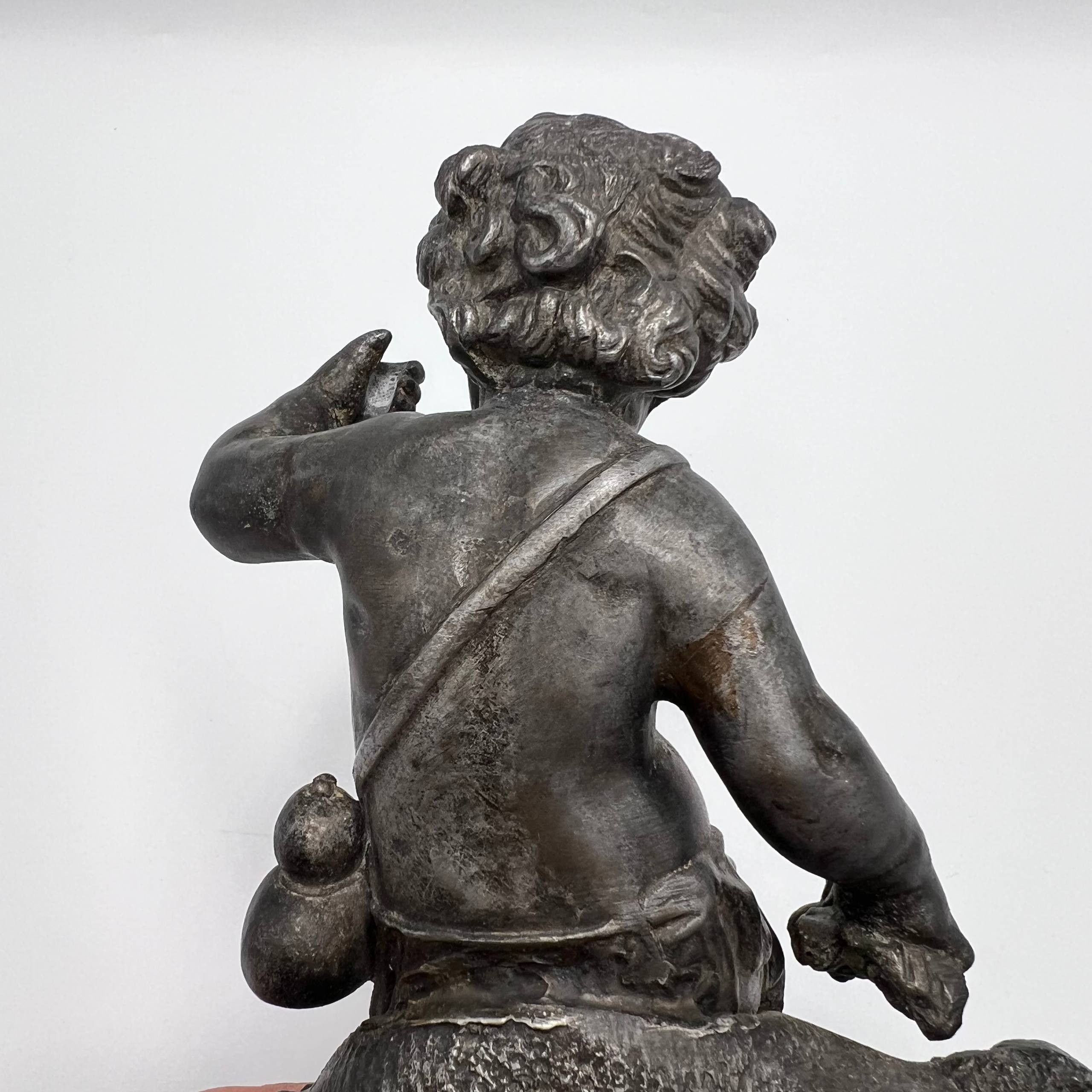 Vintage Vintage Cherub Putti Pocket Watch Stand Heavy Antique Style Size ONE SIZE - 7 Thumbnail