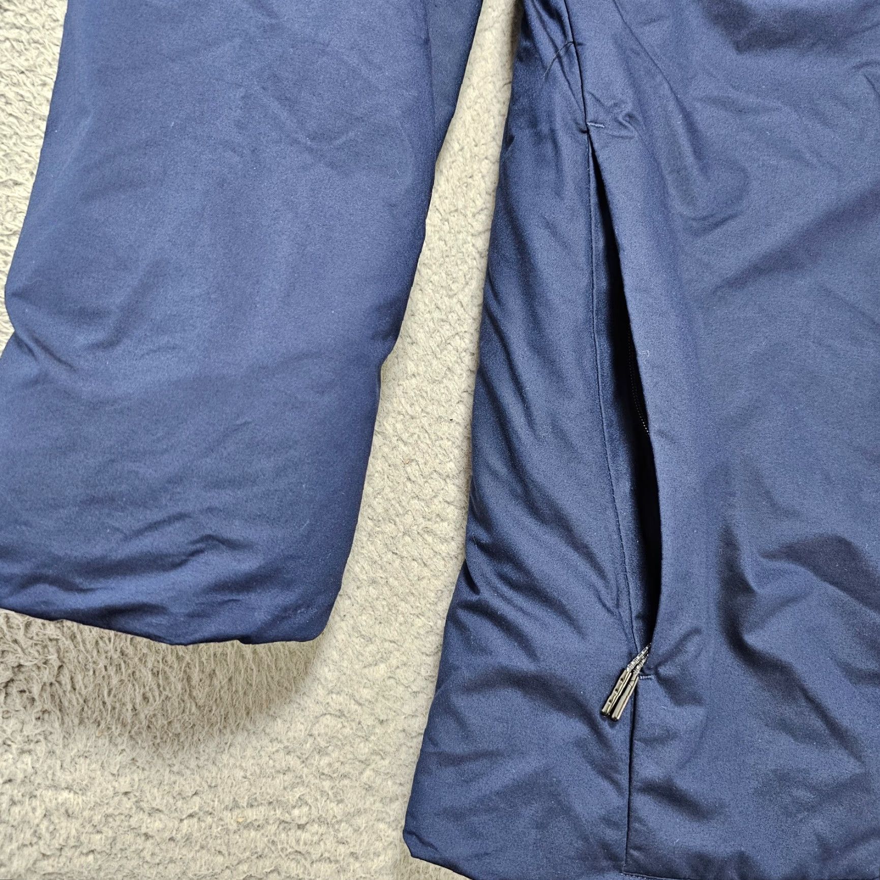 Nike Nike Jacket Mens XS Navy Bomber Puffer Goose Down Fill Full Zip Outdoor Size US XS / EU 42 / 0 - 4 Thumbnail