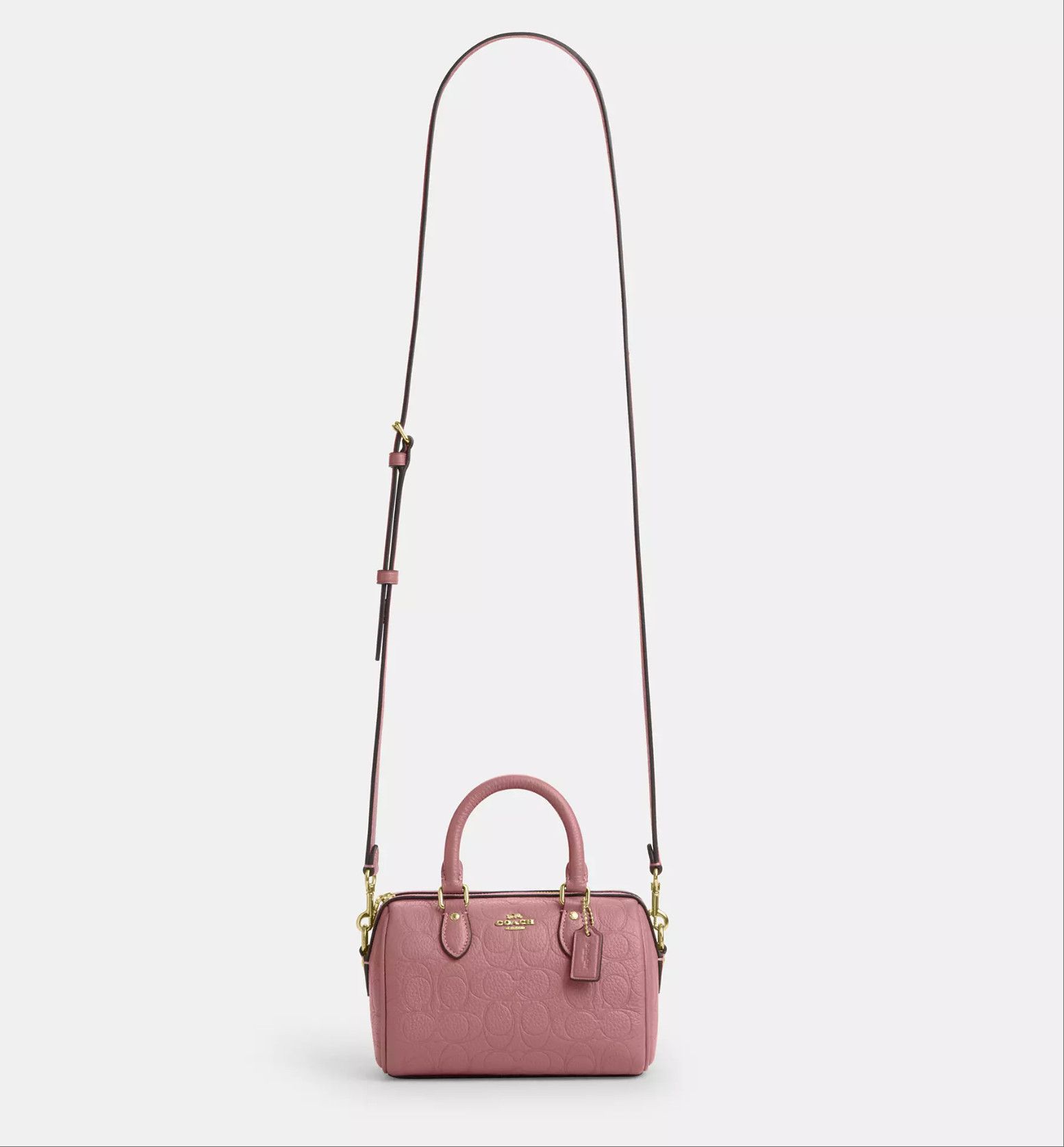 Coach Mini Rowan Crossbody Bag In Signature Leather CCF28 Size ONE SIZE - 12 Thumbnail