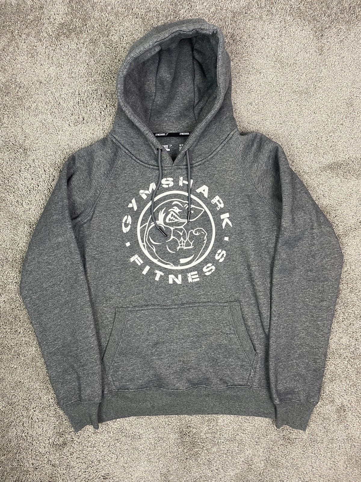 Vintage Gray gymshark hoodie | Grailed