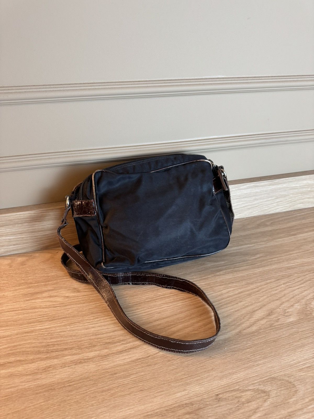 Prada Prada Shoulder Bag nylon + leather Size ONE SIZE - 2 Thumbnail