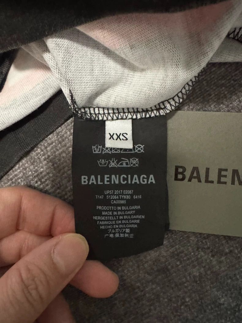 Balenciaga Balenciaga Red, black, yellow color-blocked printed polo s Size US XXS / EU 40 - 4 Thumbnail
