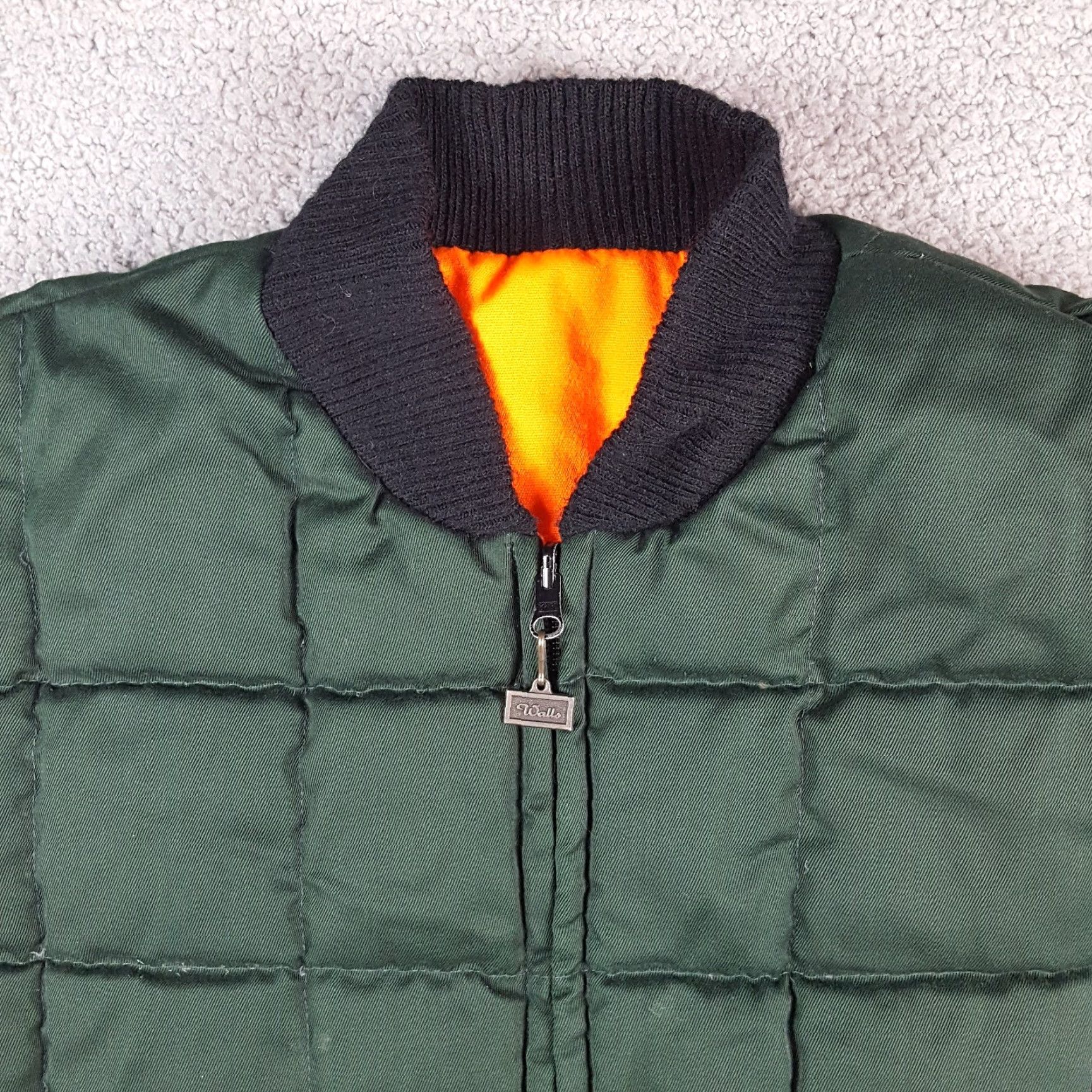 Walls VINTAGE Walls Reversible Down Puffer Hunting Vest Men's 2XLT Green 90s Ski Jacket Bomber Velvet? Size US XXL / EU 58 / 5 - 2 Thumbnail