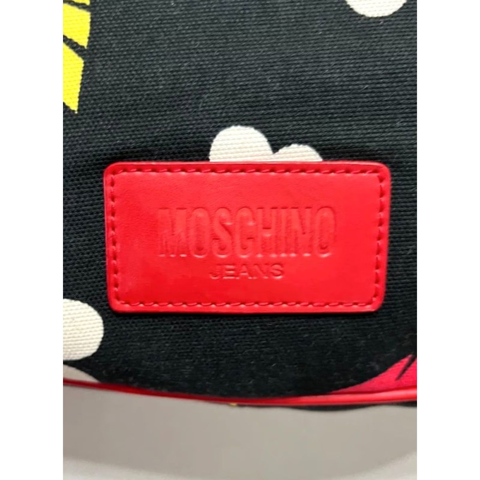 Moschino VINTAGE Moschino Shoulder bag Women's Black Floral pattern From Japan Handbag Flower motif 60 cm strap 23 x 27 x 7 cm Size ONE SIZE - 4 Thumbnail