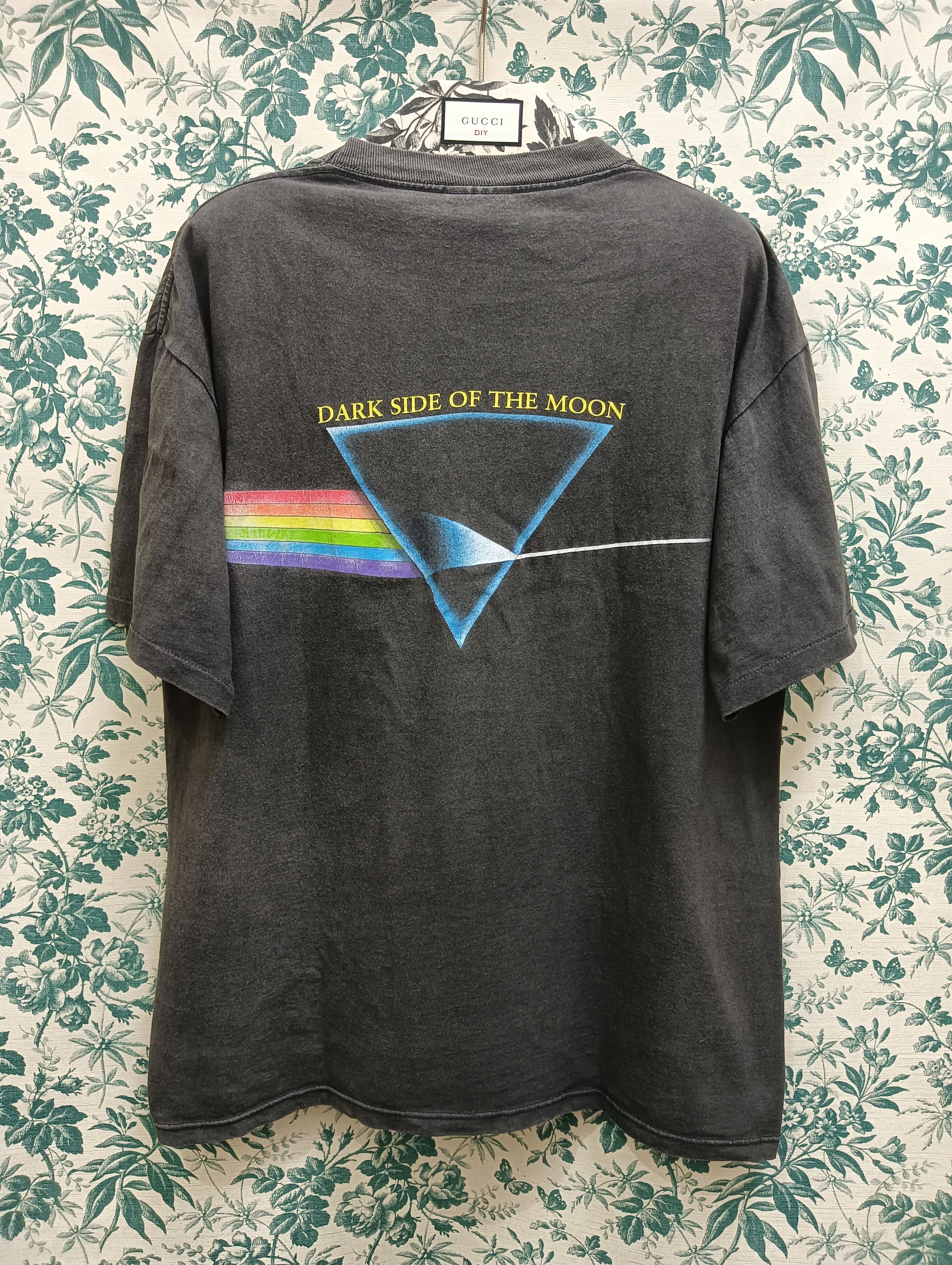 Brockum × Pink Floyd × Vintage 1987 Pink Floyd Dark Side of the Moon Tee Size US L / EU 52-54 / 3 - 2 Thumbnail