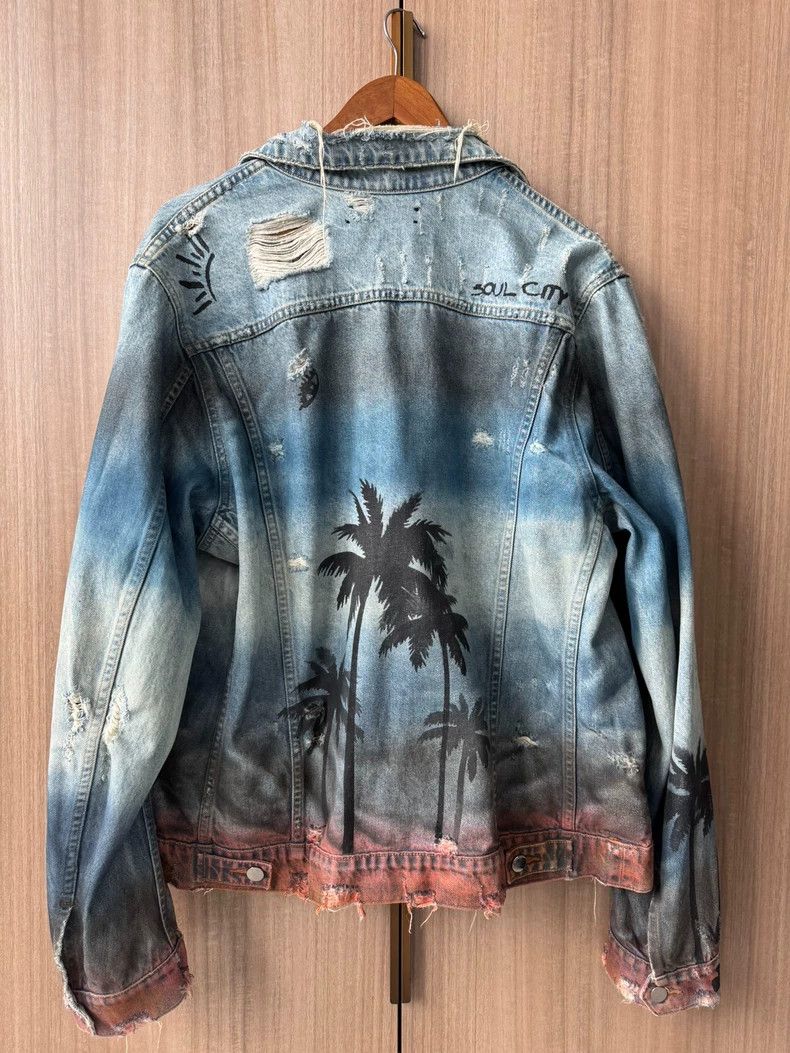 Amiri AmiriCoconut denim jacket 2503-Nextarrow Size US XXL / EU 58 / 5 - 5 Thumbnail