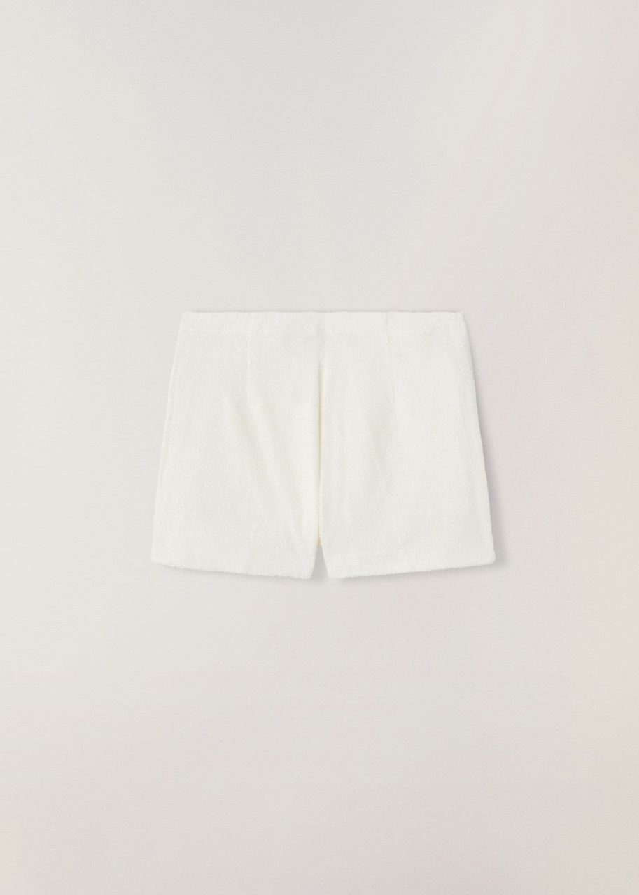 image of Loro Piana O1Srvl11E0424 Shorts In White, Women's (Size 26)