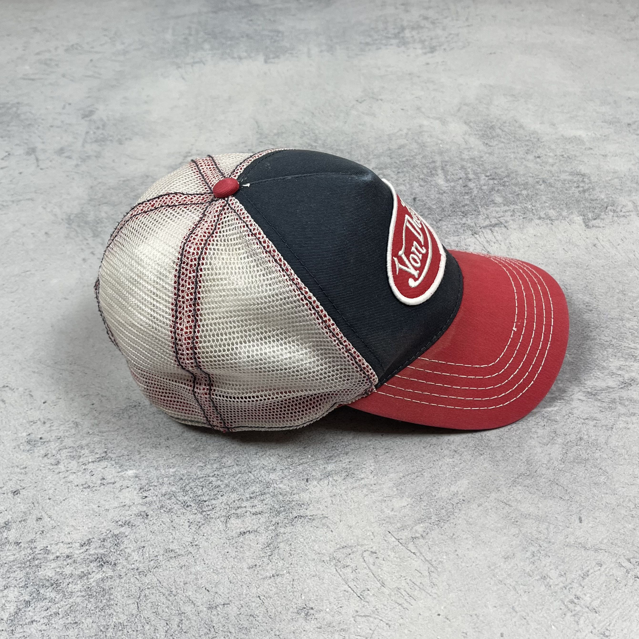 Von Dutch Von Dutch Big Logo Y2K Trucker Hat Size ONE SIZE - 3 Thumbnail