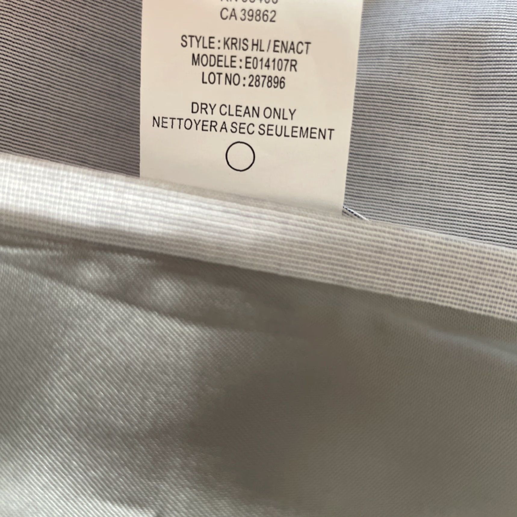 Theory Theory Sport Coat Blazer Men 36R Slim Fit Wool Twill Notch Lapel Light Gray Striped Business Casual Formal 36 Regular Jacket Coat Size 36R - 7 Thumbnail