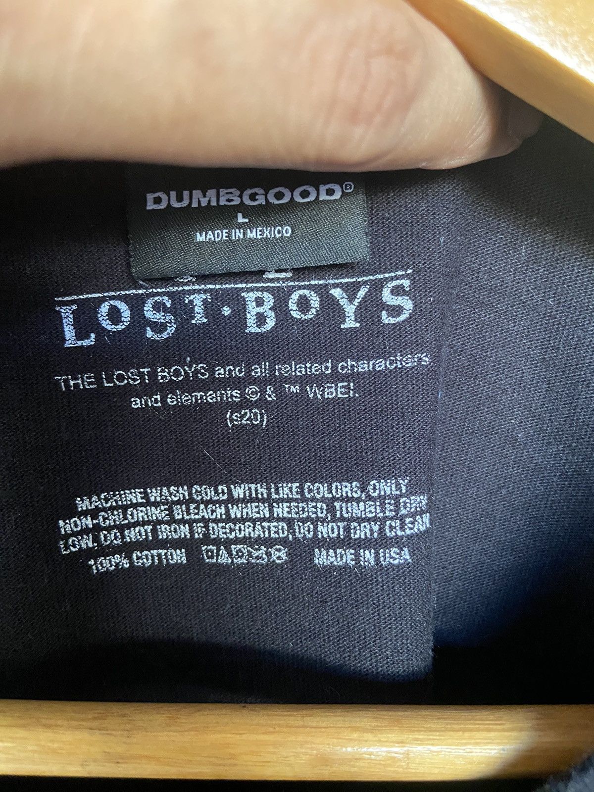Expert Horror 🔥 Vintage The Lost Boys t shirt movie promo Size US L / EU 52-54 / 3 - 8 Thumbnail