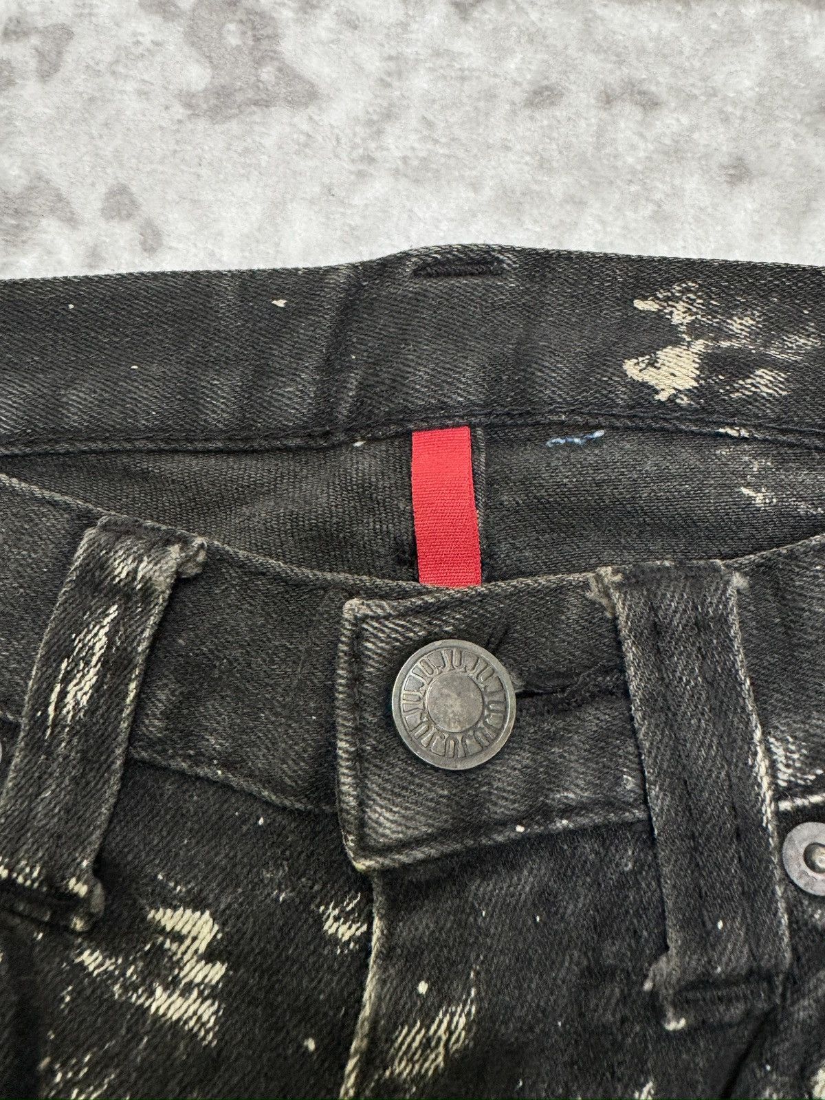 Uniqlo UNIQLO Zipper Acid Wash Jeans Size US 29 - 8 Thumbnail