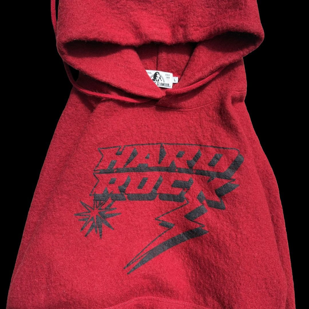 Hysteric Glamour HYSTERIC GLAMOUR | HARDROCK Red Wool Hoodie Y2K Size US S / EU 44-46 / 1 - 2 Thumbnail