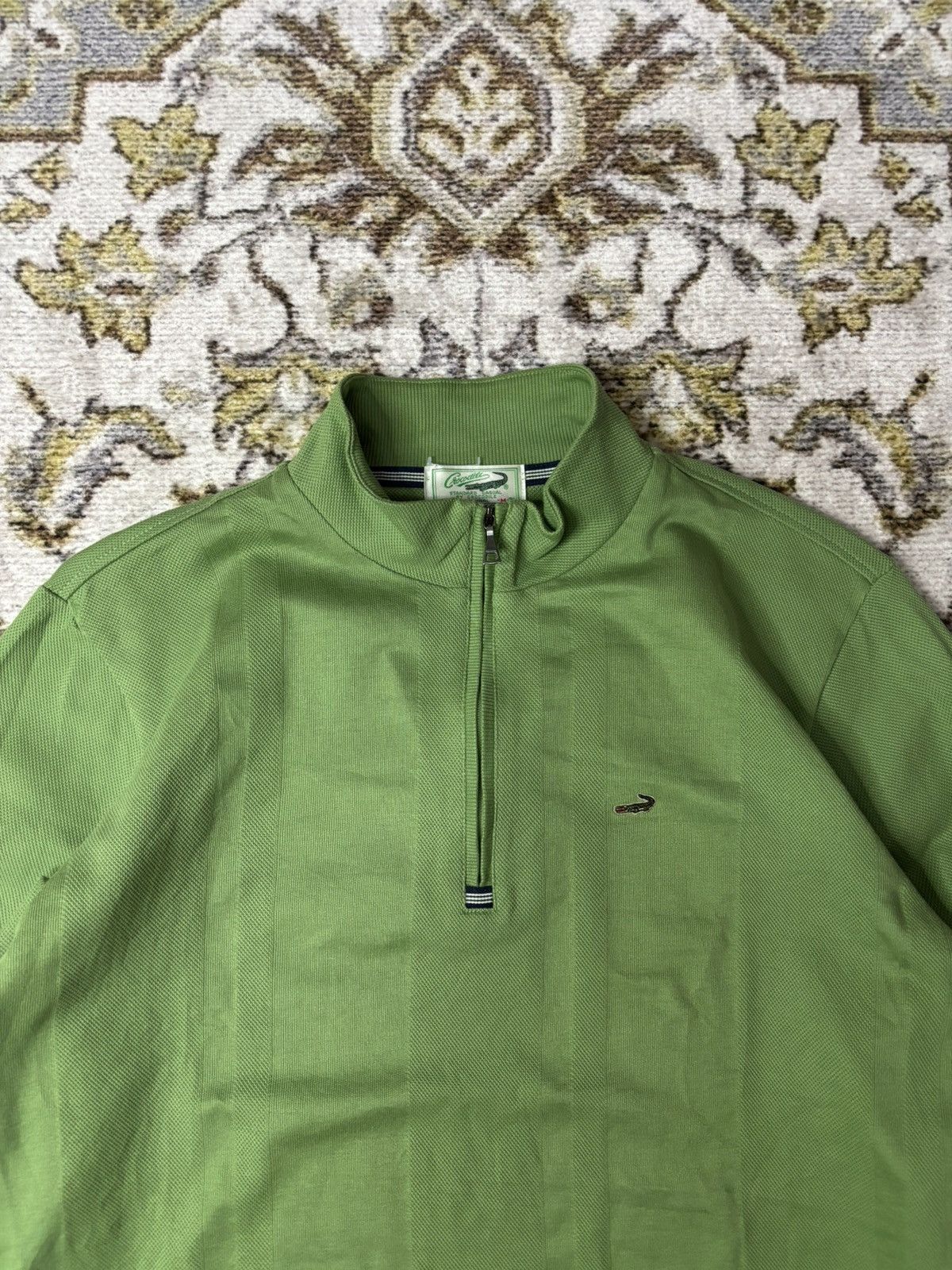 Other crocodille halfzipper stand collar tshirt Size US M / EU 48-50 / 2 - 2 Thumbnail