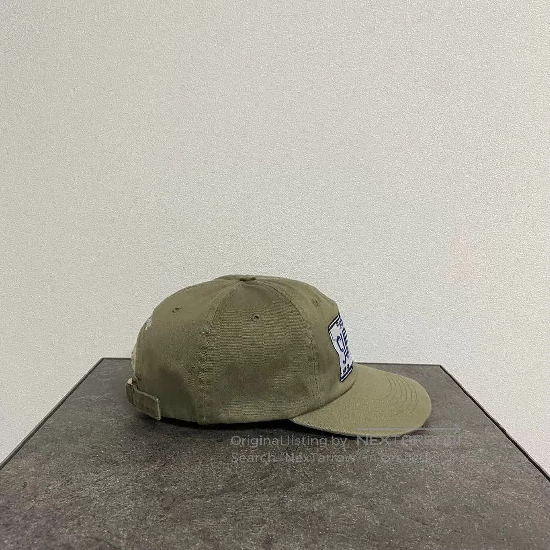 Supreme Supreme Vintage License Plate Cap. Size ONE SIZE - 3 Thumbnail