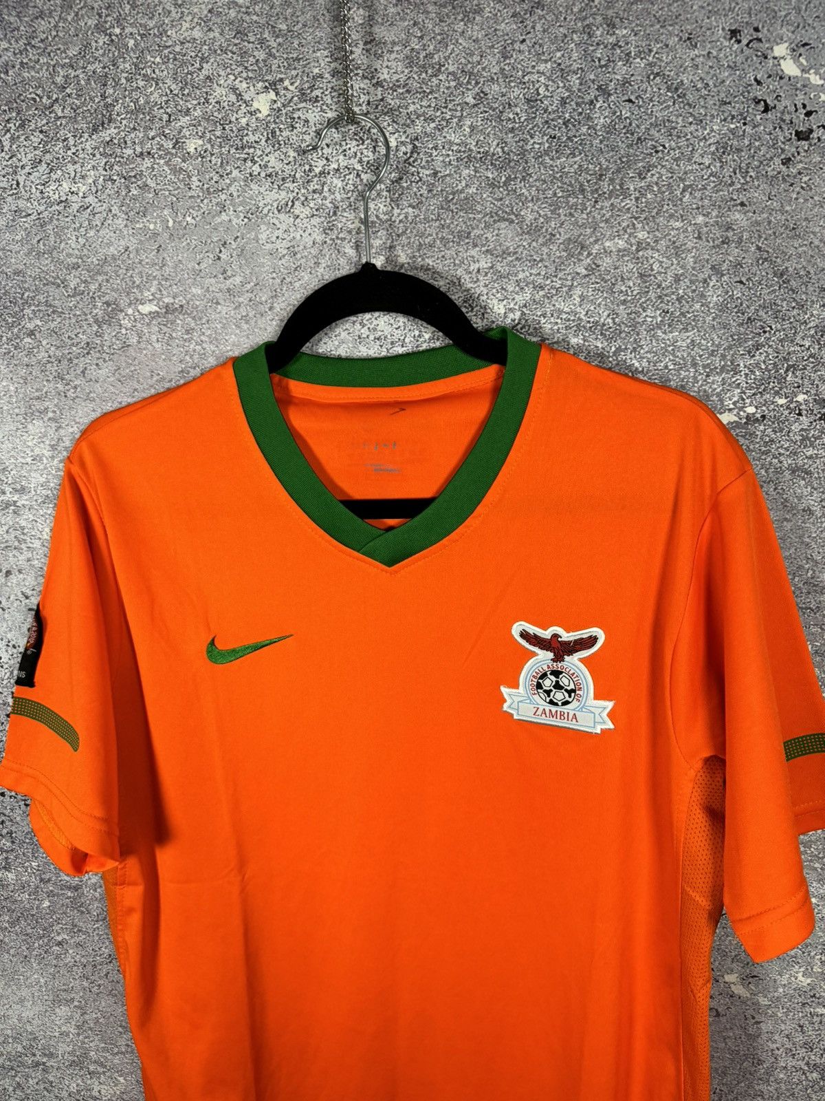 Nike × Vintage Vintage Zambia 2011 Nike Fan Soccer Jersey Blokcore Medium Size US M / EU 48-50 / 2 - 10 Thumbnail