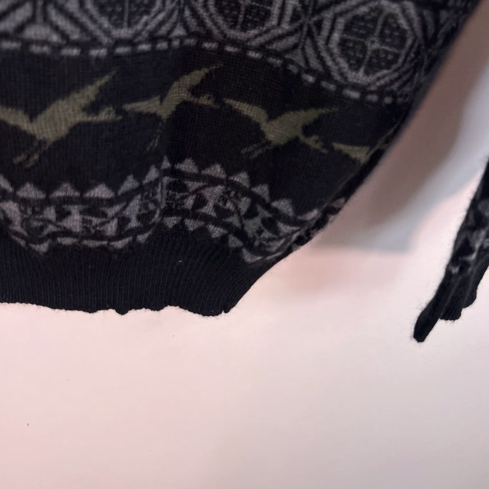 Vintage VTG Gliurali Deer Geese Bohemian Wool Blend Sweater Mens M/L Made Italy Size US M / EU 48-50 / 2 - 5 Thumbnail