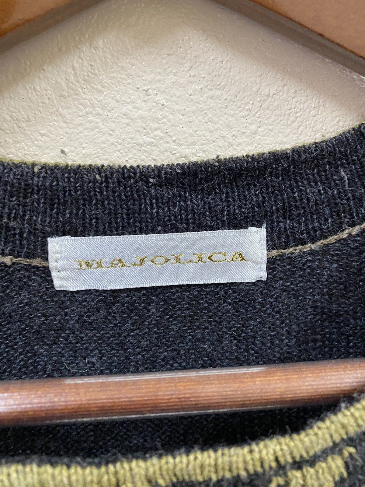 Japanese Brand × Vintage Vtg Knitwear 3D Logo Size M / US 6-8 / IT 42-44 - 11 Thumbnail