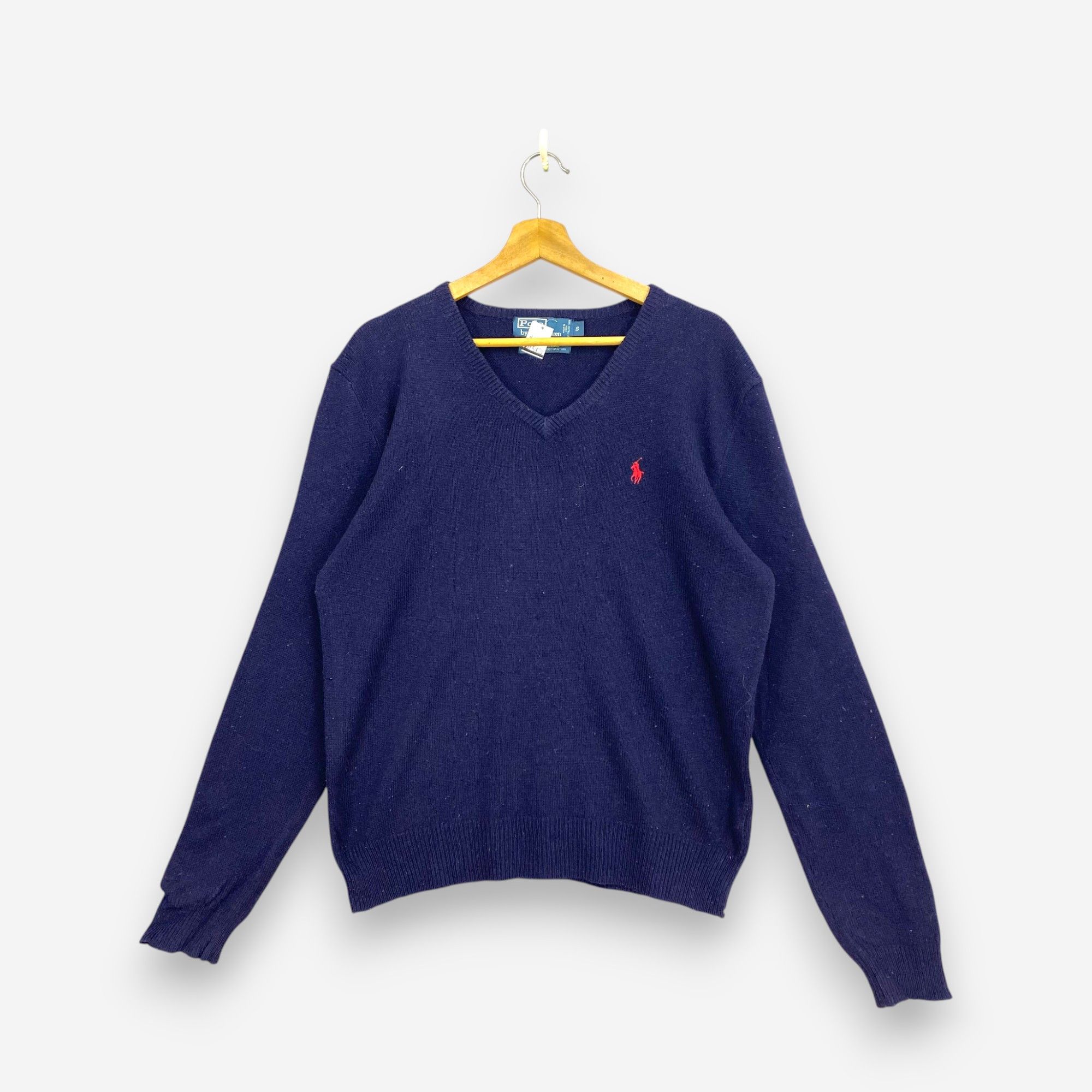Polo Ralph Lauren Vintage Polo Ralph Lauren Knitwear Sweater 90s Sweatshirt Size US S / EU 44-46 / 1 - 1 Thumbnail