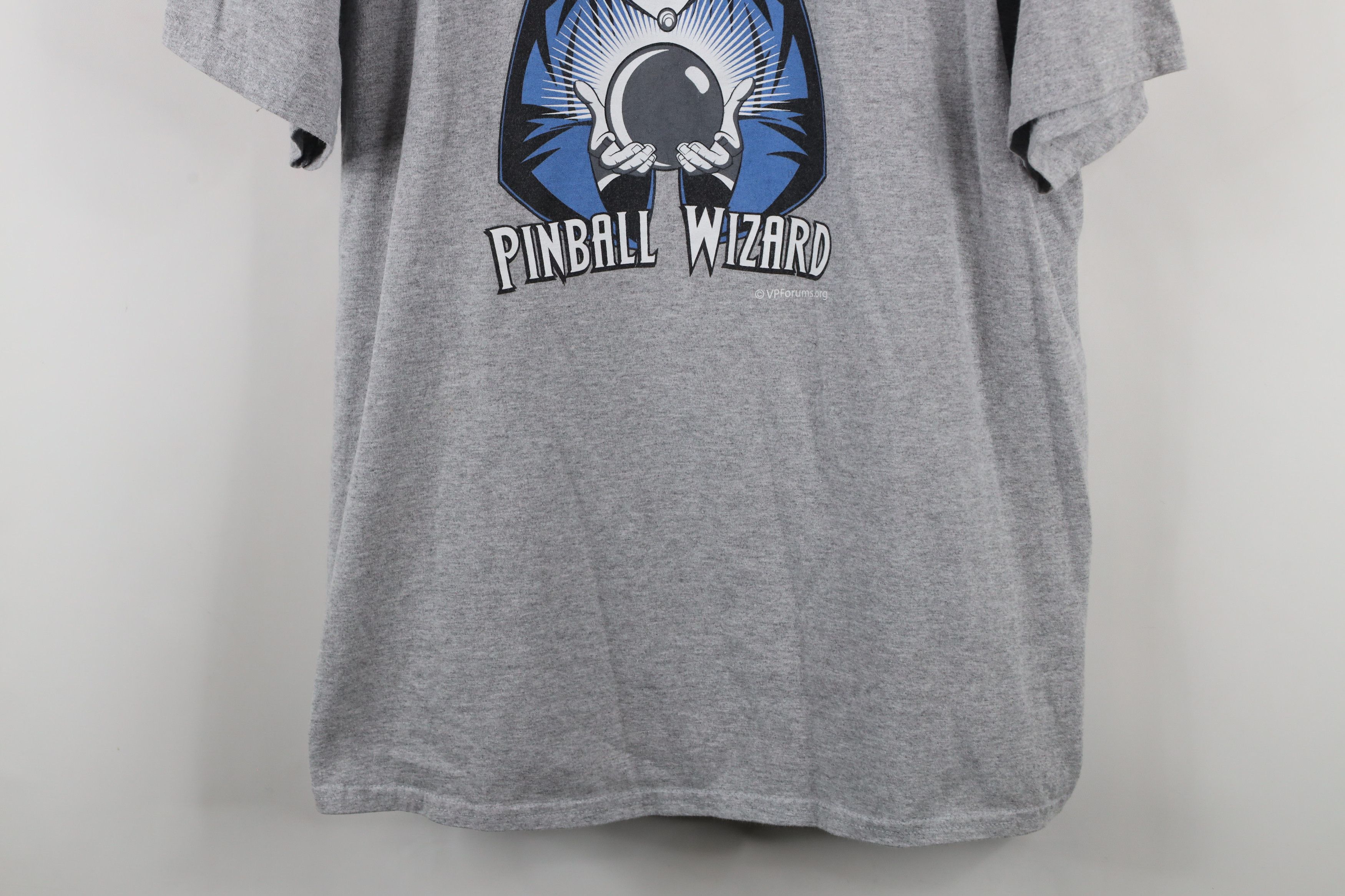 Vintage Vintage Y2K Pinball Wizard VP Forums T-Shirt Heather Gray Size US XXL / EU 58 / 5 - 3 Thumbnail