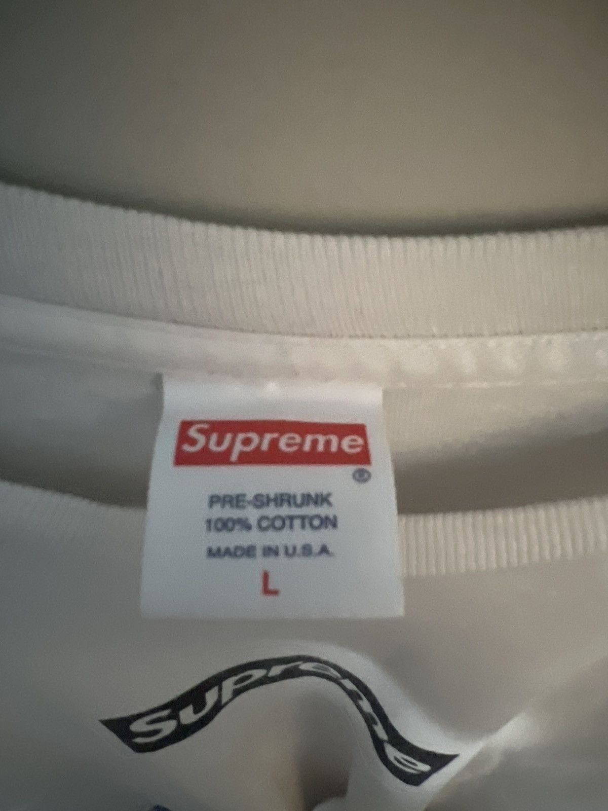 Supreme SUPREME PARIS OPENING BOX LOGO Size US L / EU 52-54 / 3 - 3 Thumbnail