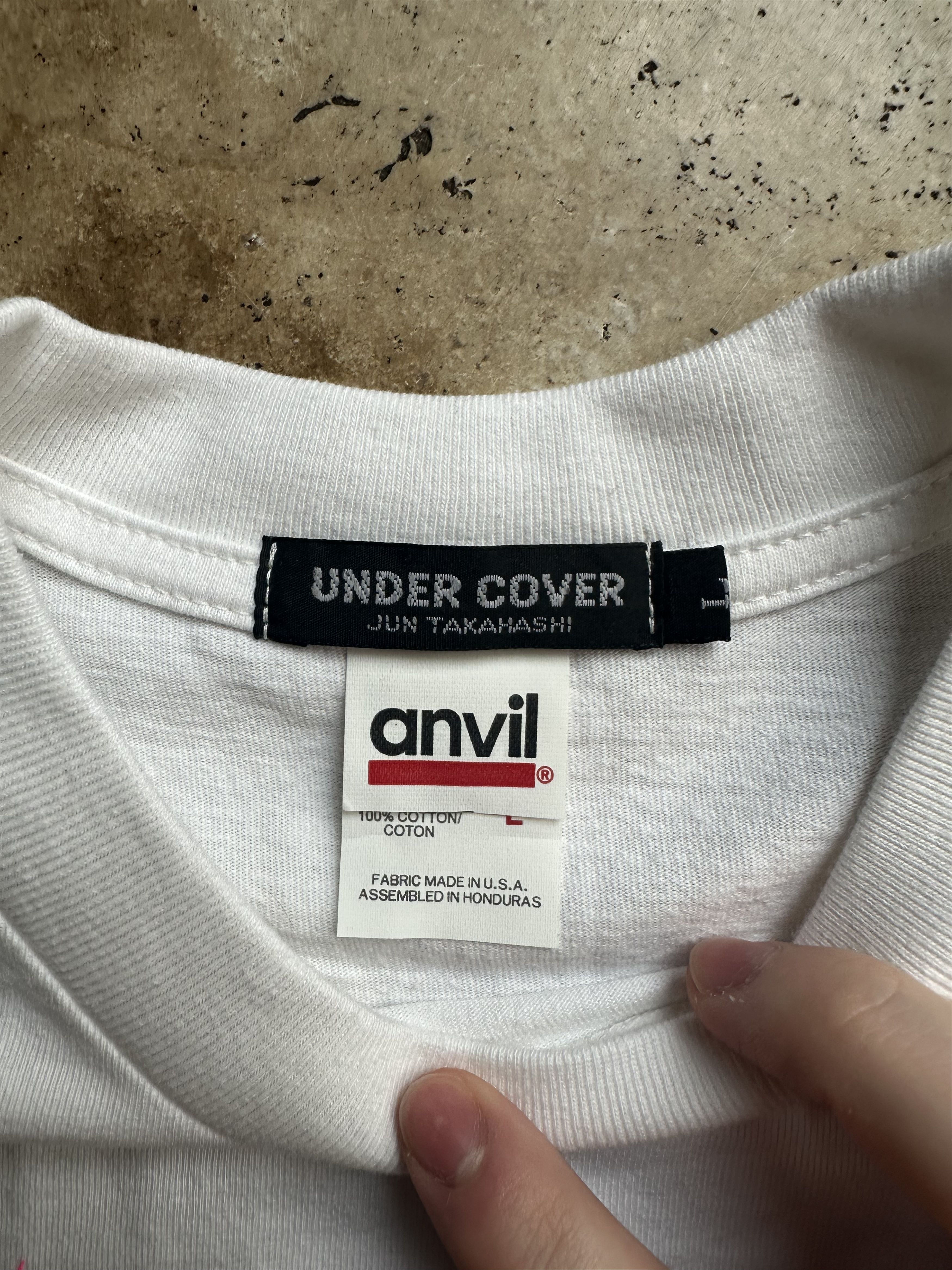 Undercover '01 Undercover Aoyama Thunderbolt Tee Size US L / EU 52-54 / 3 - 3 Thumbnail