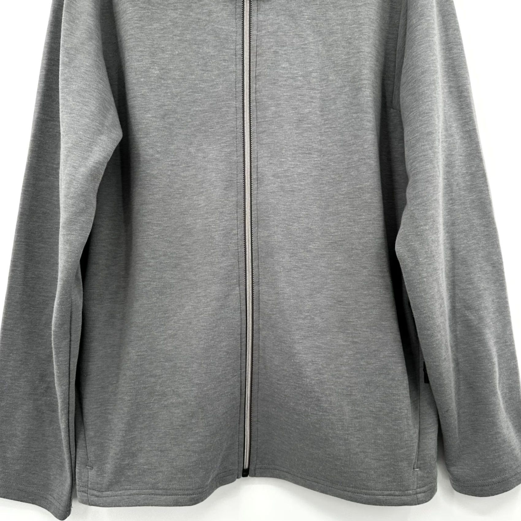 Vintage LL Bean Mens Jacket Full Zip Gray Polyester Wool Blend L Regular Slightly Fitted Size US L / EU 52-54 / 3 - 4 Thumbnail