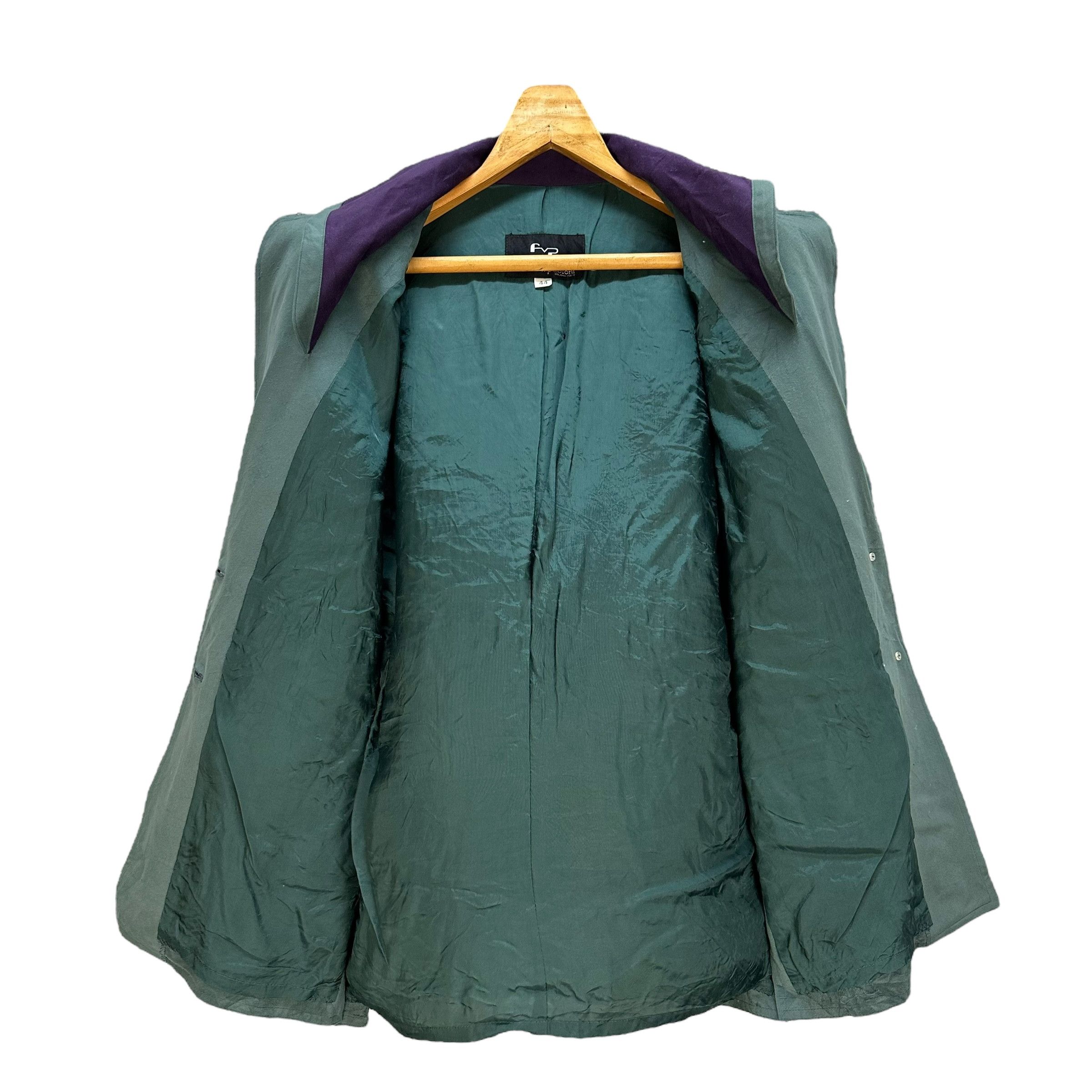 Japanese Brand FRANCA V. PAOLONI Made in Italy Nice Design Jacket #A51-1194 Size M / US 6-8 / IT 42-44 - 8 Thumbnail