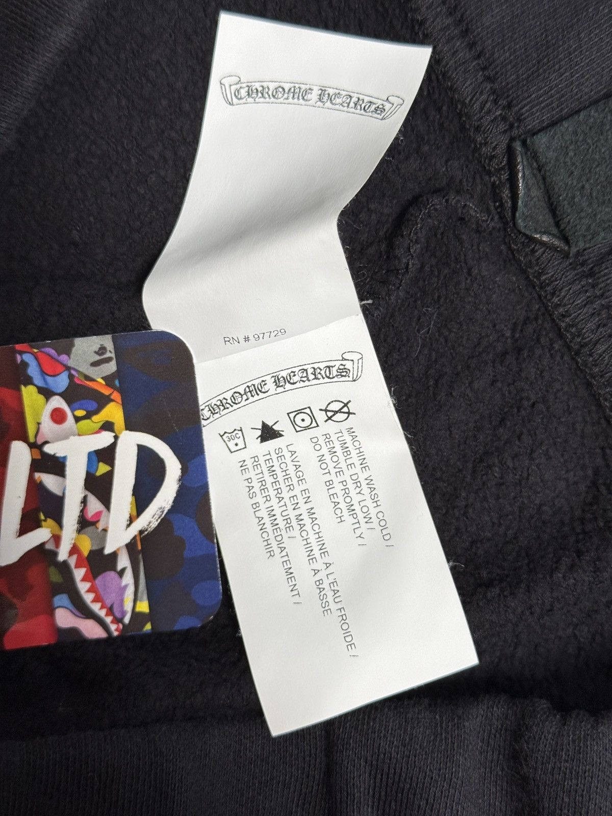 Chrome Hearts Chrome Hearts Black Embroidered Logo Sweatpants Size US 30 / EU 46 - 6 Thumbnail