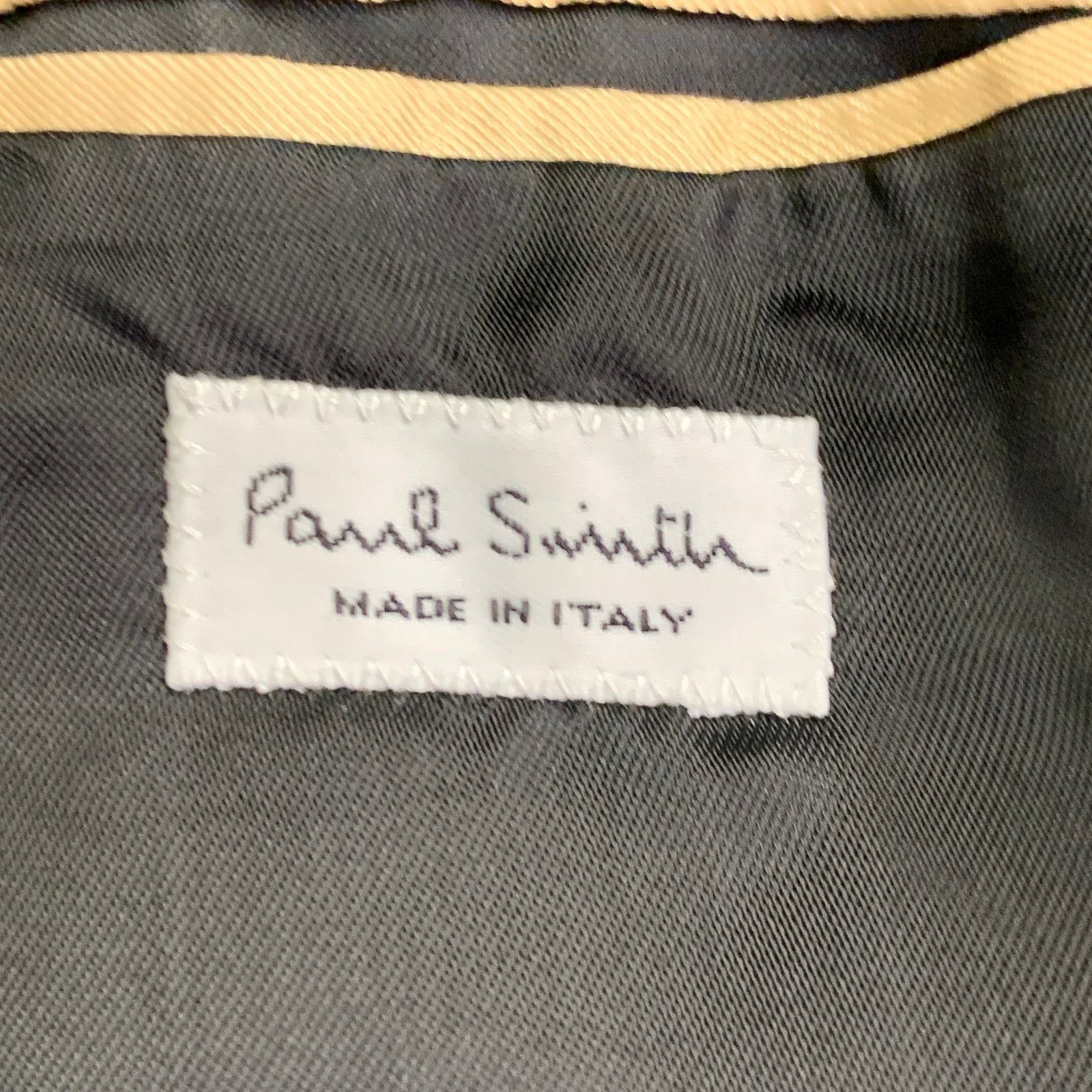 Paul Smith PAUL SMITH Size M Black Leather Quilted Biker Jacket Size US M / EU 48-50 / 2 - 6 Thumbnail