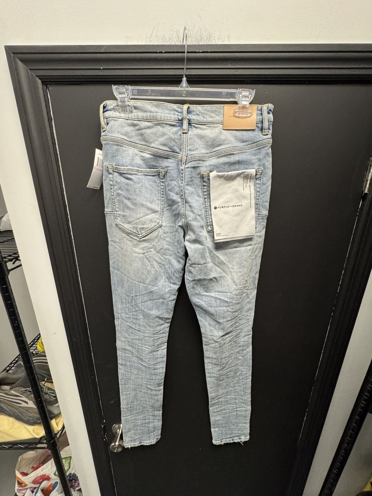 Purple Purple Brand Light Indigo Blowout Jeans Size US 32 / EU 48 - 2 Thumbnail